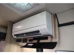 家庭用エアコン装備