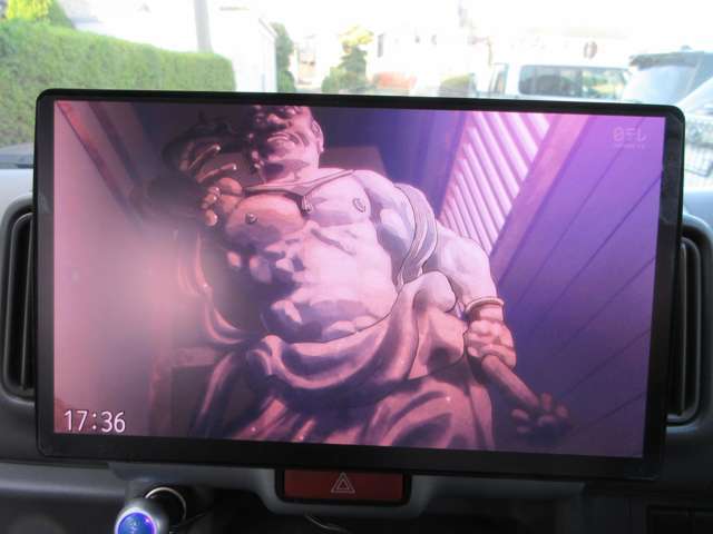 もちろん地デジはフルセグです。画質もバッチリ！