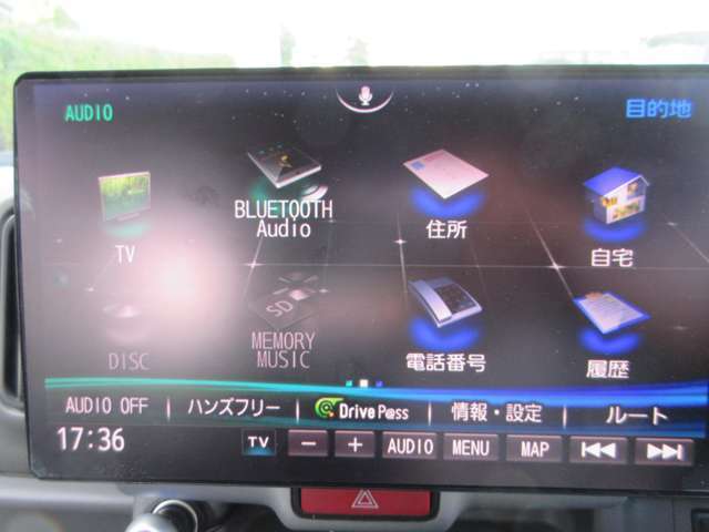 Bluetooth接続も可能ですよ♪バンでも快適な移動が可能です。