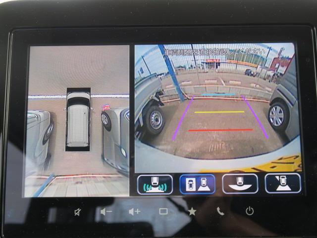 全方位カメラで車庫入れも楽々