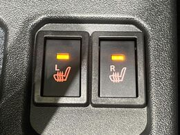 【シートヒーター】寒い日に重宝するシートヒーター！エアコンより早く温まってくれるので寒がりの人も安心ですね♪エアコンの温風は乾燥するから苦手、という方にもをおすすめです。