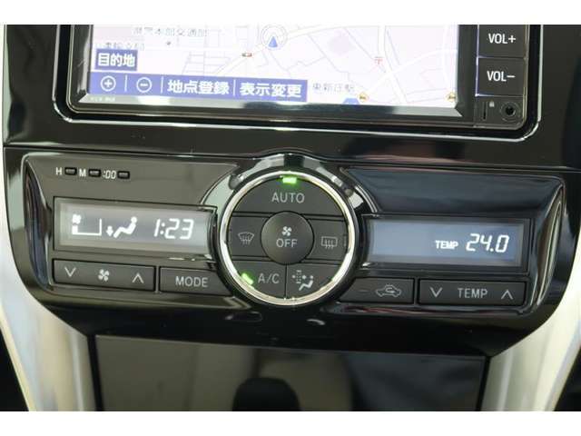 【オートエアコン】温度だけ設定すれば後は車におまかせ♪