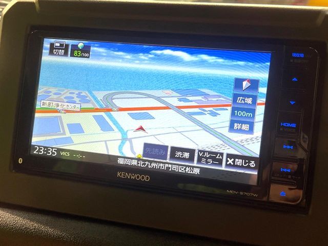 【ナビゲーション】目的地までしっかり案内してくれる使いやすいナビ。Bluetooth接続すればお持ちのスマホやMP3プレイヤーの音楽を再生可能！毎日の運転がさらに楽しくなります！！