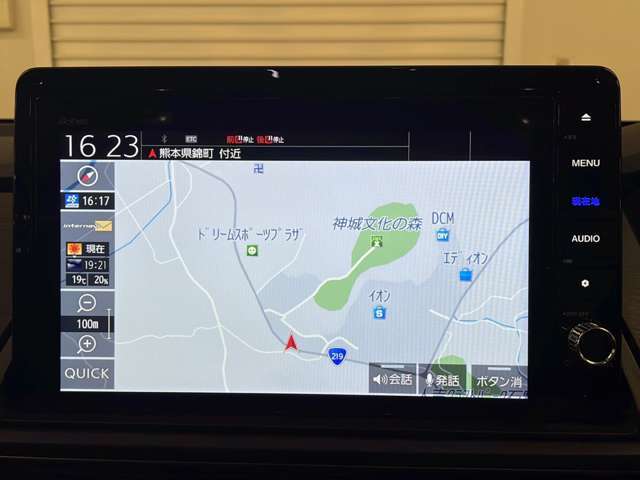 【カーナビ】『カーナビ』の画像になります。ナビ利用時のマップ表示は見やすく、いつものドライブがグッと楽しくなります！