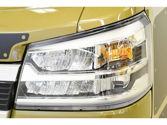 LEDヘッドランプで夜間も明るく安心です！