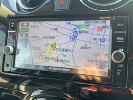タッチパネルで簡単操作日産オリジナルメモリーナビ