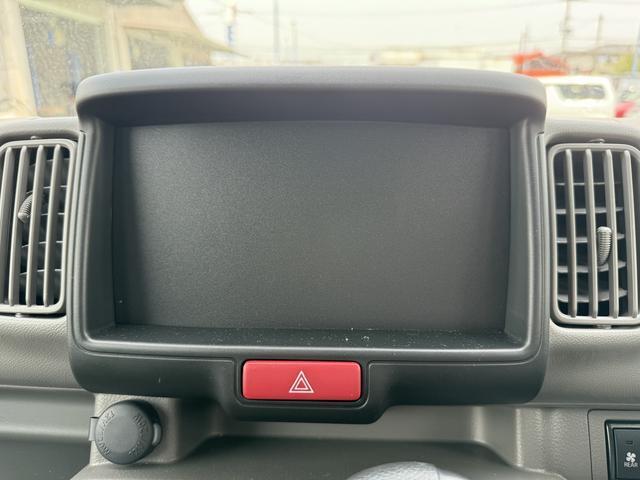 オーディオレス車です。カーナビ等ご注文いただけます！お気軽にご相談くださいませ