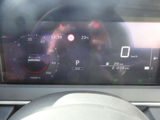 視認性の良いメーター類です☆