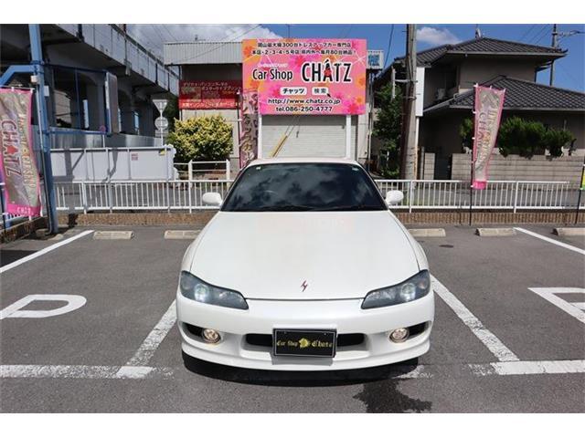 H13モデル！純正です！大人気！シルビア！スペックRエアロ！実低走行！88000km！また正規オークションで厳選仕入れ！無事故保証します！評価4点！上物で美車です！ノーマル純正が欲しい方にお勧めです！