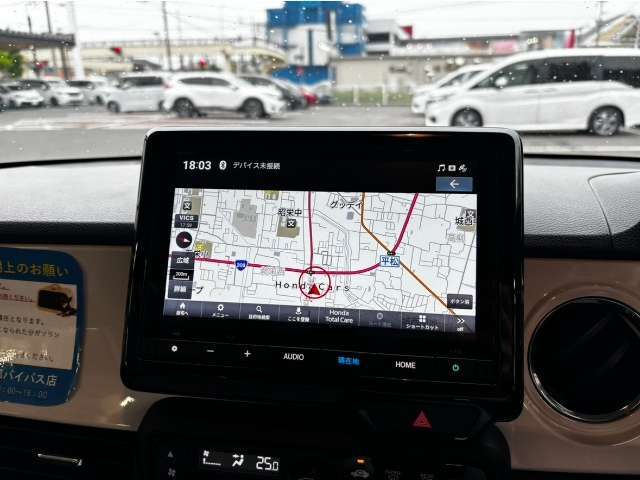 【純正ナビ】Honda純正のGathersナビがついています！Bluetoothも使えます♪