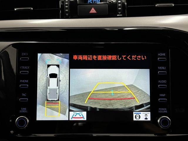 【全方位モニター】 クルマを上空から見下ろしているかのように、直感的に周囲の状況を把握できます。