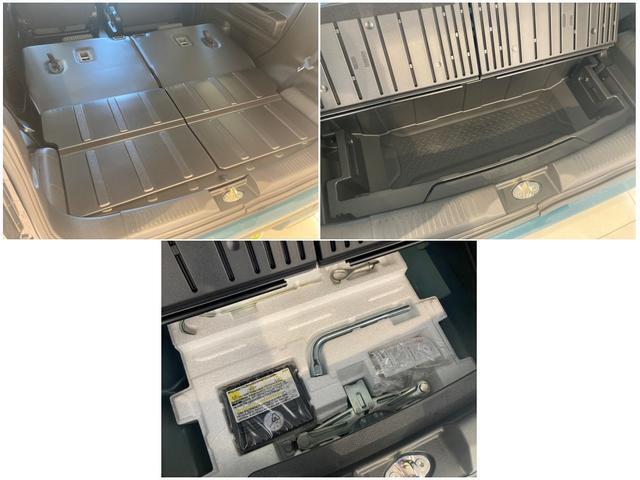リヤシートを倒すとフルフラットになります。人・荷物に合わせて自由にシートアレンジが出来ます。カンタン操作なのでラクラクアレンジ可能。
