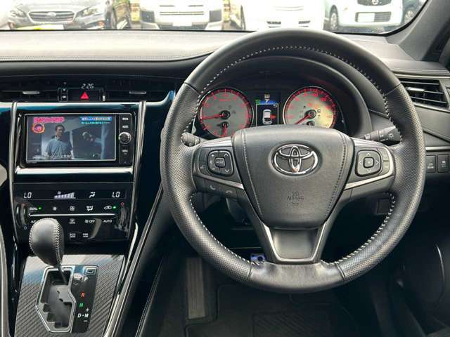運転席。