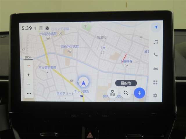 「T-Connect（ティーコネクト）」サービスを利用できる純正ナビ搭載。