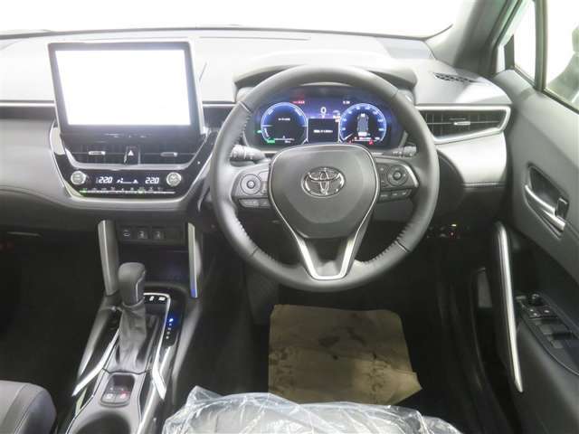 広い視界を確保でき、運転しやすく設計されたコックピット。