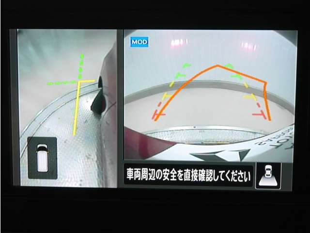 左サイドモニター/バックガイドモニター