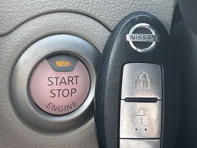 ☆プッシュスタート☆ボタンを押すとエンジンがかかります！