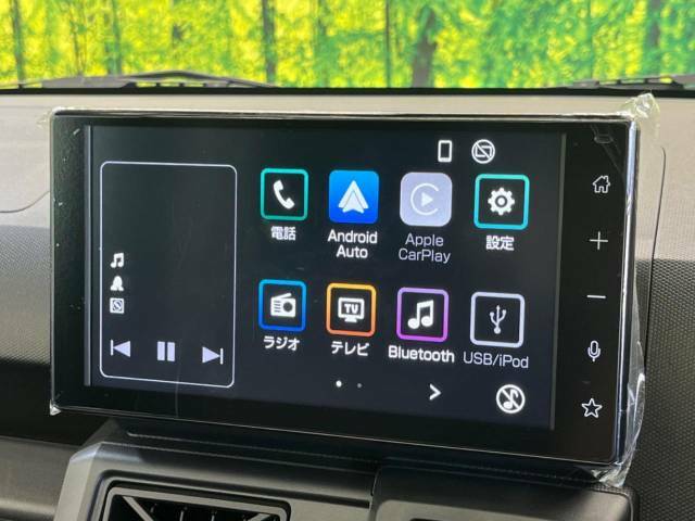 【純正9型ディスプレイオーディオ】フルセグTV、AppleCarPlay・Androidautoにも対応！多彩なメディアをお楽しみ頂けます。