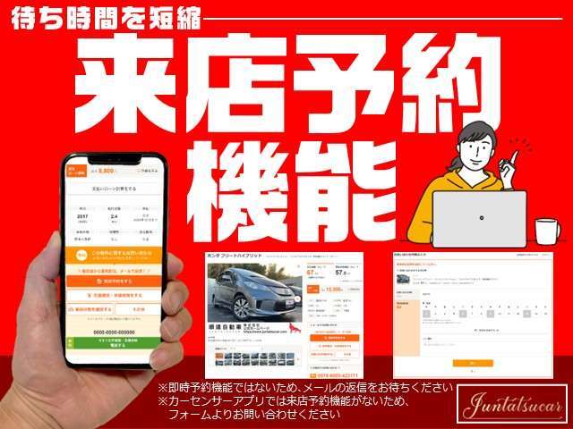 来店予約機能を利用し、来店・成約いただいたお客様には、希望ナンバーをプレゼントいたします！