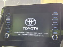 【ナビ機能付きディスプレイオーディオ】ナビ機能搭載の他、お持ちのスマートフォンと連携して、ナビやbluetoothでの音楽再生が可能です♪デザインはもちろん操作性も良好！