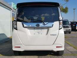 真後ろから見た状態です。