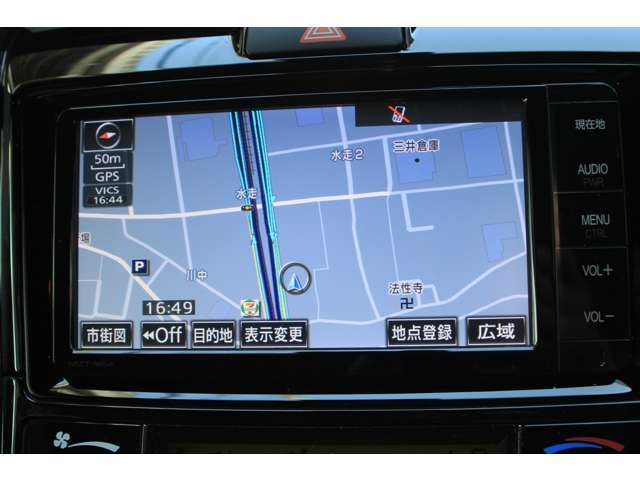 SDナビ、フルセグTV、Bluetooth