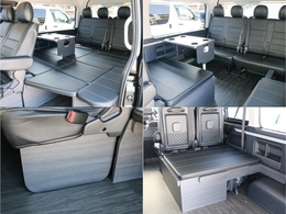 多彩なシートアレンジ可能です！！