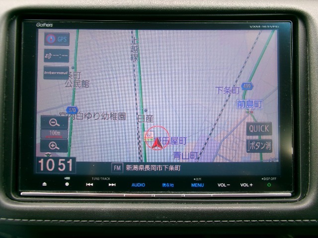 純正ギャザーズメモリーナビ装着車！ナビ起動までの時間と、地図検索する速度が最大の魅力で、初めての道でも安心・快適なドライブをサポートします！
