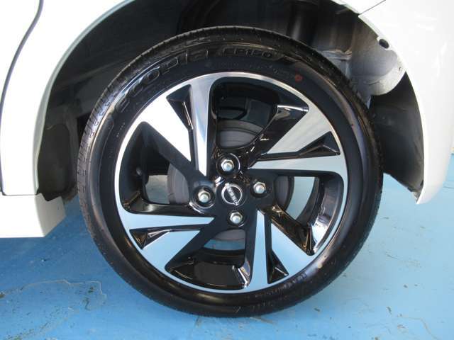 165/55R15　純正アルミホイール