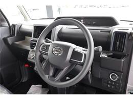 ハンドルまわりもシンプルで操作がしやすいです！