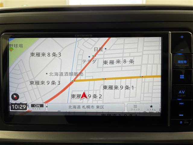 【カーナビ】ナビ利用時のマップ表示は見やすく、いつものドライブがグッと楽しくなります！