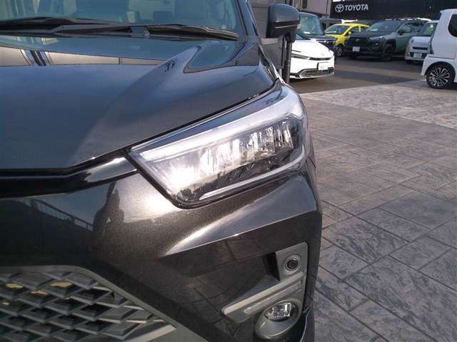 LEDヘッドライトです。デザイン性がよくとても明るいので、夜間の走行や悪天候でも安心です。しかも長寿命！