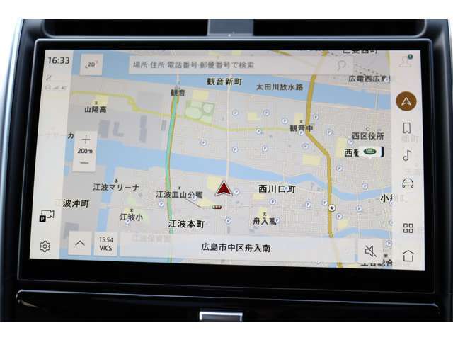 Pivi　Proナビゲーションシステム。スマートフォンに近い感覚で操作が可能です。