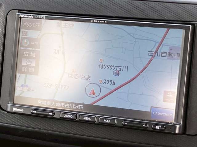 パナソニック7インチナビ/型式【CN-B301B 】/CD再生/Bluetooth/FM/AMラジオ