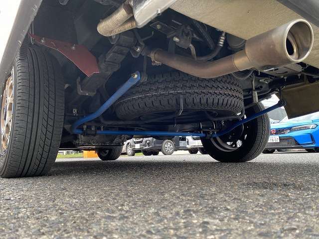 ■フロントも強化ブレーキとなっております。