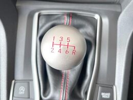 【フロア6速MT】走りの6速MT！！スポーティーな走行をお楽しみいただけます♪