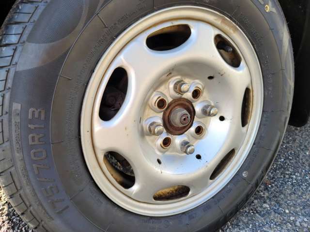 13インチホイール！！タイヤは新品履いてます！！