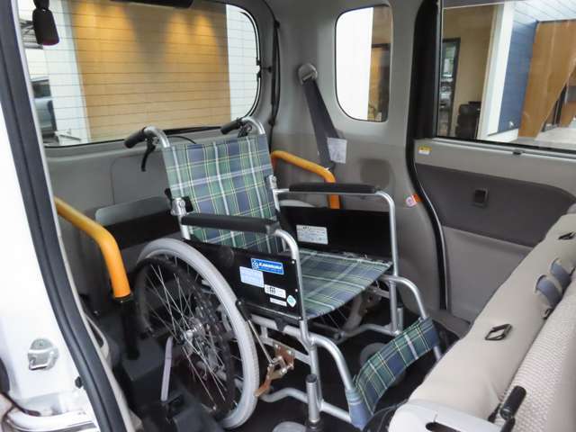 車椅子の方も快適なドライブが楽しめます☆