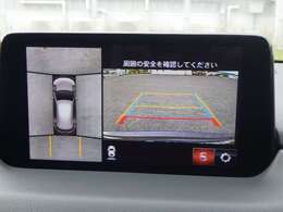 人気の360°ビューモニター付き♪狭い駐車場でも安心です♪