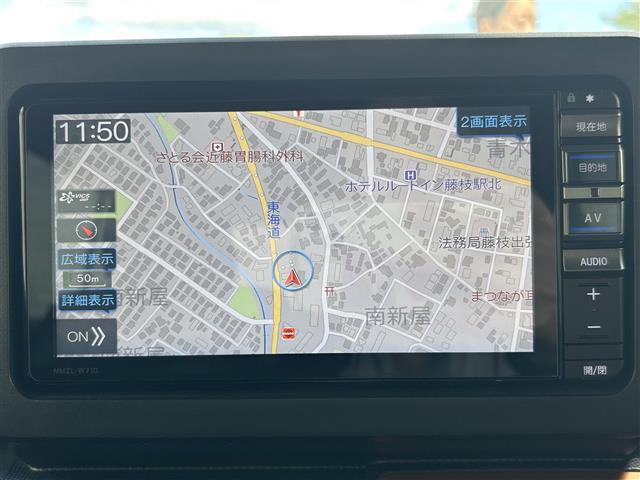 【純正ナビ】運転がさらに楽しくなりますね！！　　◆DVD再生可能◆フルセグTV◆Bluetooth機能◆ミュージックサーバー