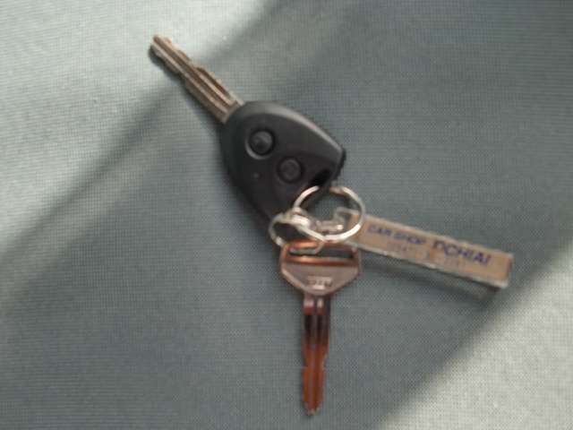 キーレス付きです。