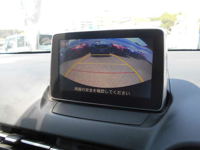 バックカメラで安全運転をサポート！