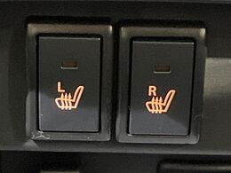 【シートヒーター】寒い日に重宝するシートヒーター！エアコンより早く温まってくれるので寒がりの人も安心ですね♪エアコンの温風は乾燥するから苦手、という方にもをおすすめです。