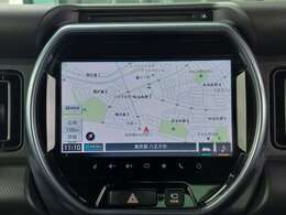 【カーナビ】『カーナビ』の画像になります。ナビ利用時のマップ表示は見やすく、いつものドライブがグッと楽しくなります！
