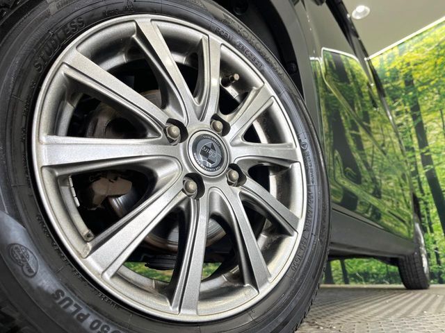 【14インチアルミホイール】外観にマッチしたアルミホイールを装着しております。各種アルミホイールや、スタッドレスタイヤも取扱いしております。是非ご相談ください♪