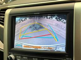 【バックカメラ】駐車時に後方がリアルタイム映像で確認できます。大型商業施設や立体駐車場での駐車時や、夜間のバック時に大活躍！運転スキルに関わらず、今や必須となった装備のひとつです！