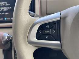 ■ステアリングスイッチ■ハンドル手元でオーディオの操作が簡単に出来ます。運転中でもナビまで手を伸ばさずに操作が出来て安心です。