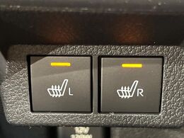 【シートヒーター】寒い日に重宝するシートヒーター！エアコンより早く温まってくれるので寒がりの人も安心ですね♪エアコンの温風は乾燥するから苦手、という方にもをおすすめです。