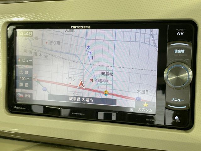 【ナビゲーション】目的地までしっかり案内してくれる使いやすいナビ。Bluetooth接続すればお持ちのスマホやMP3プレイヤーの音楽を再生可能！毎日の運転がさらに楽しくなります！！