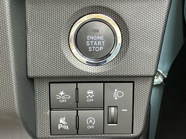 【プッシュボタンスタート】ワンタッチでエンジンの作動が出来るプッシュボタンスタートを採用しております☆